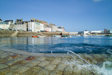 Fototapeta premium harbor of douarnenez in brittany