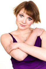 Obraz premium Portrait of a beautiful woman