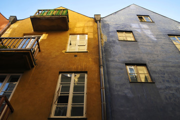 Colored houses