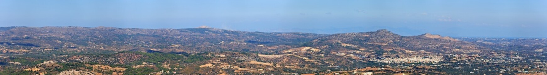 Fototapeta na wymiar Panoramiczny widok z góry