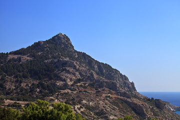 Panoramic view of mountains