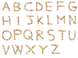 Letters of the British alphabet