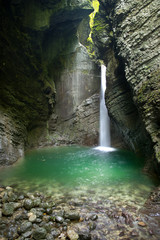 Cascata Tolmin
