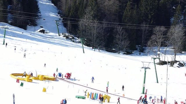 Skiing Resort in Formazza, Italy