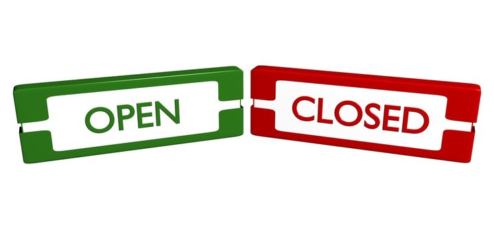Open or closed 1.01
