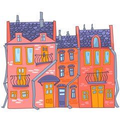 Obraz premium Cartoon House
