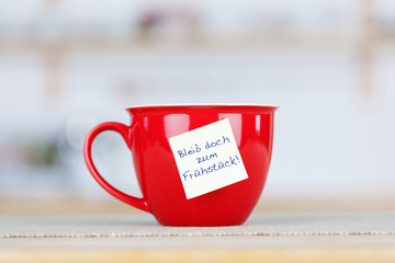 bleib doch zum frühstück