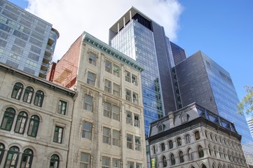 Fototapeta na wymiar budynek w Montrealu