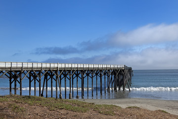 san simoen pier in southern california