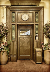 old elevator door © clearviewstock