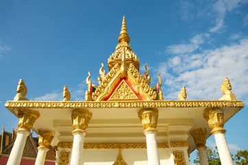 Golden Temple in Cambodia