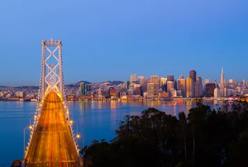  Bay Bridge and San Francisco downtown © Andy