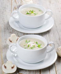 creamy mushroom soup