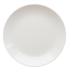 white plate