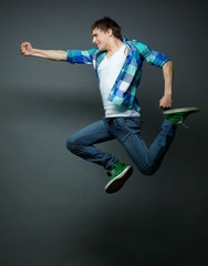 Punching in midair
