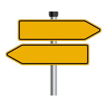 Wegweiser Schild