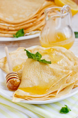 Lemon crepes