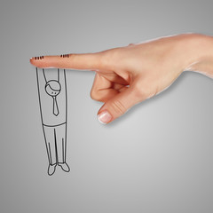 Man under threat of failure