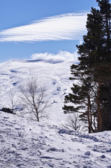 The magnificent mountain scenery of the Caucasus Nature Reserve