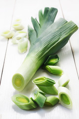 Raw Leek