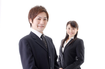 a portrait of business team