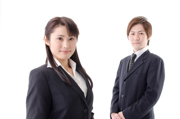 a portrait of business team