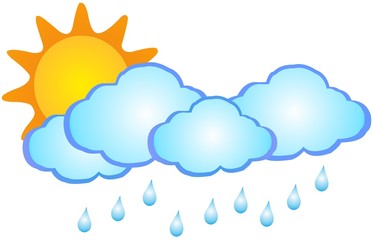 Sonne über den Wolken