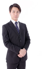 a portrait of asian businessman