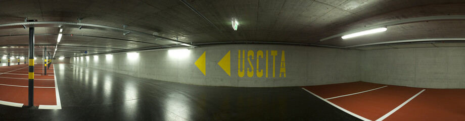 parking underground empty © alexandre zveiger