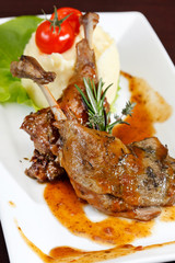 duck with vegetables