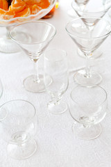 Wedding table setting