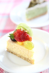 Fruit cheese cake