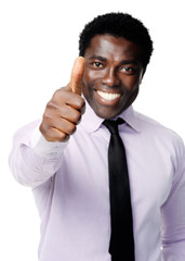 motivated businessman