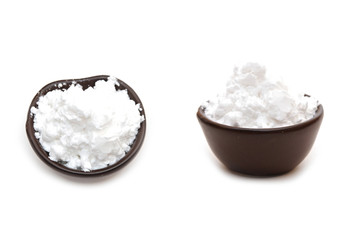starch in a clay bowl
