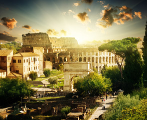 Colosseum in Rome, Italy