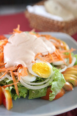 salad in close up
