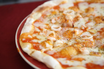 pizza seafood