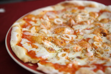 pizza seafood