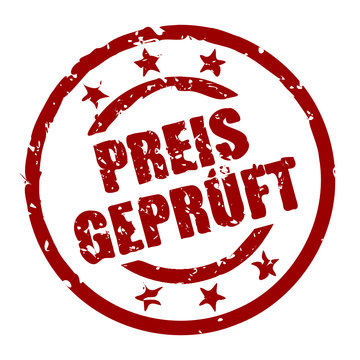 stempel preis gepr&uuml;ft I