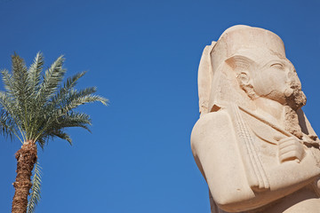 Obraz premium Le temple de Karnak, Egypte.