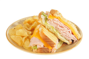 Ham and Cheese Panini