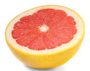 grapefruit isolated