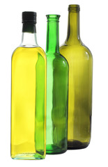 bottles  isolated