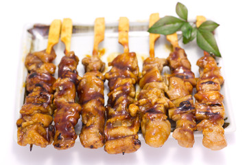 Japanese grilled chicken 'yakitori'