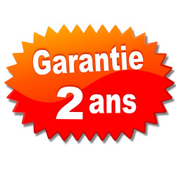 garantie 2 ans sur vignette rouge