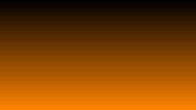 boule flou orange jaune