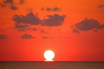 Sunset over Outer Banks