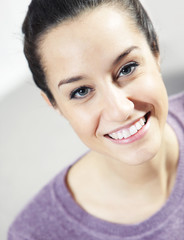 portrait of a beautiful young woman