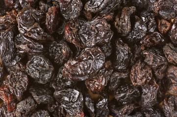 Raisins close-up