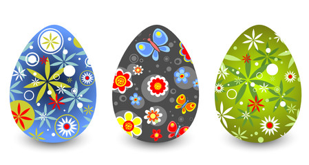 ornate Easter eggs